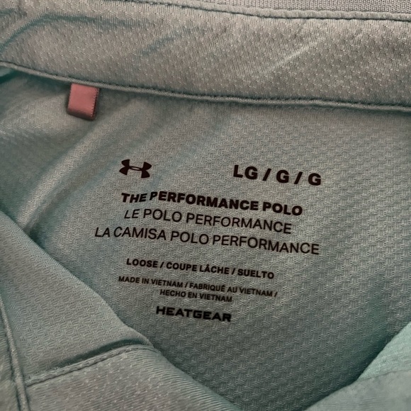 Under Armour Men's Blue Polo Shirt - Picture 3 of 4